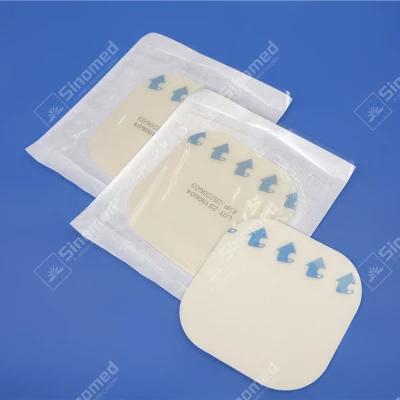 Molho hidrocolóide médico Hidrogel Molho médico extra fino de hidrogel